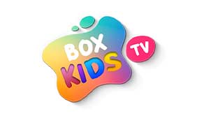 Logo do canal Box Kids TV.