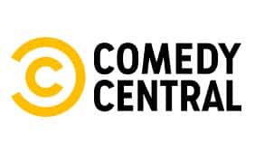 Logo do canal Comedy Central.