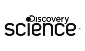 Logo do canal Discovery Science.