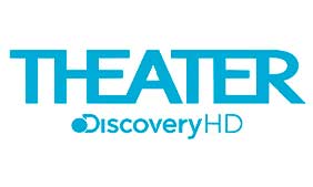 Logo do canal Discovery Theater HD.