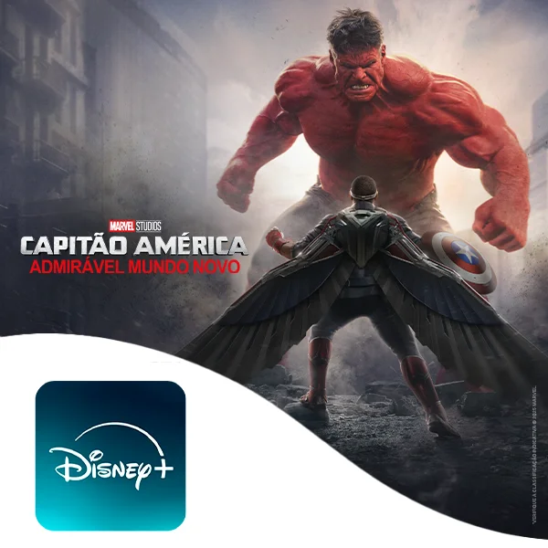 Imagem promocional da série Capitão América: Admirável Mundo Novo no Disney+